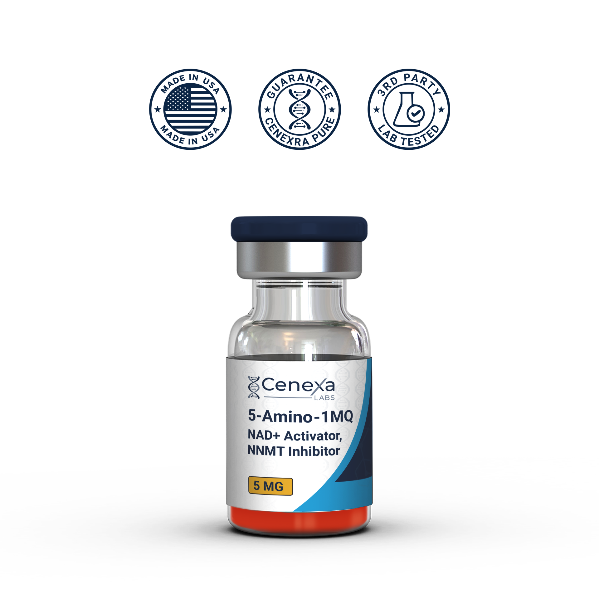 5-Amino-1MQ peptide vial – NNMT inhibitor – USA Made research grade