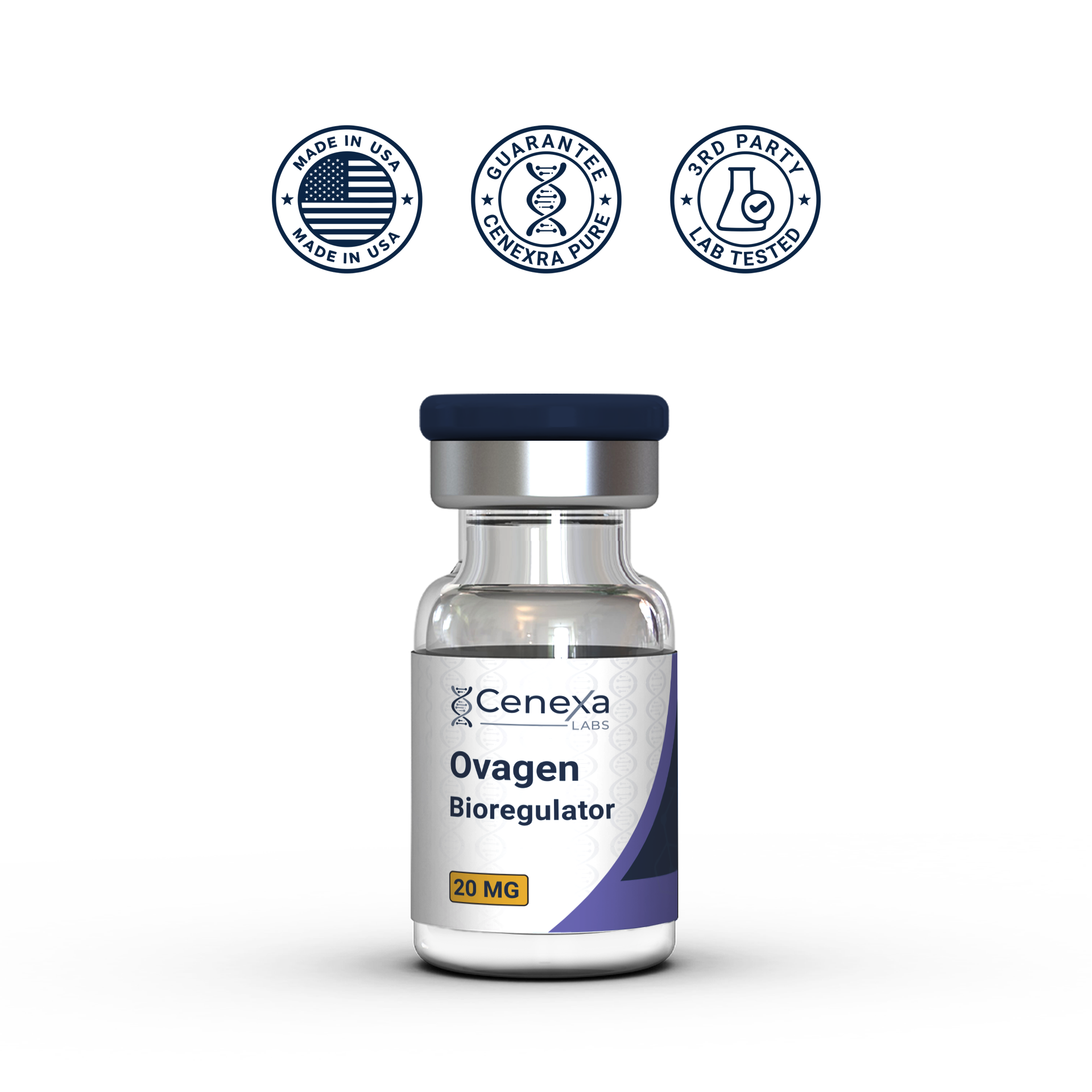 Ovagen peptide vial – liver bioregulator – USA Made