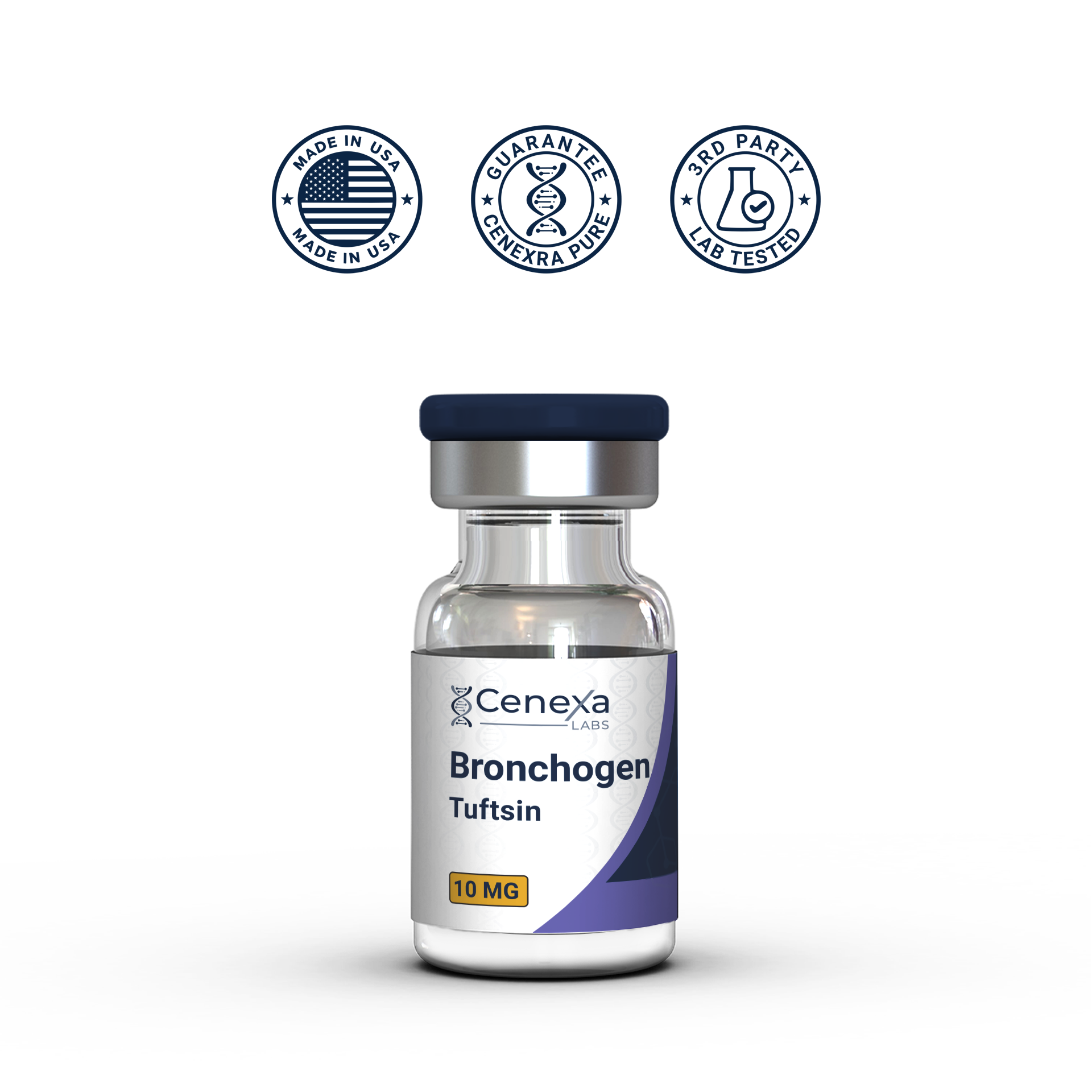 Bronchogen peptide vial AEDL lung research USA Made