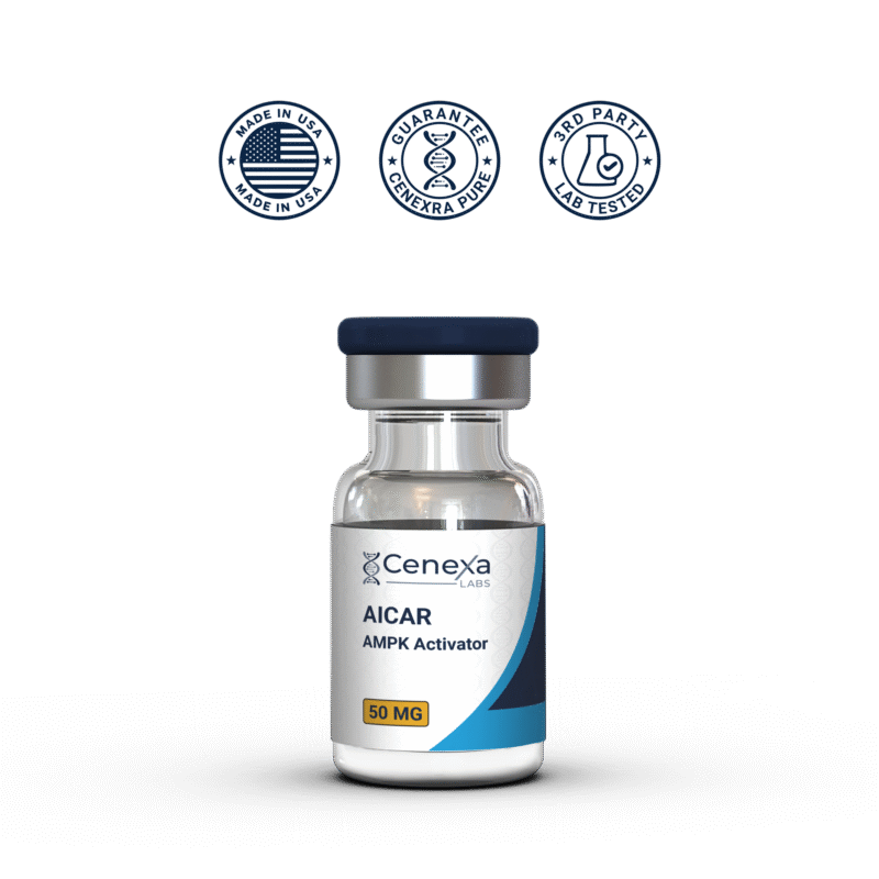 AICAR peptide vial – Acadesine AMPK activator – USA Made