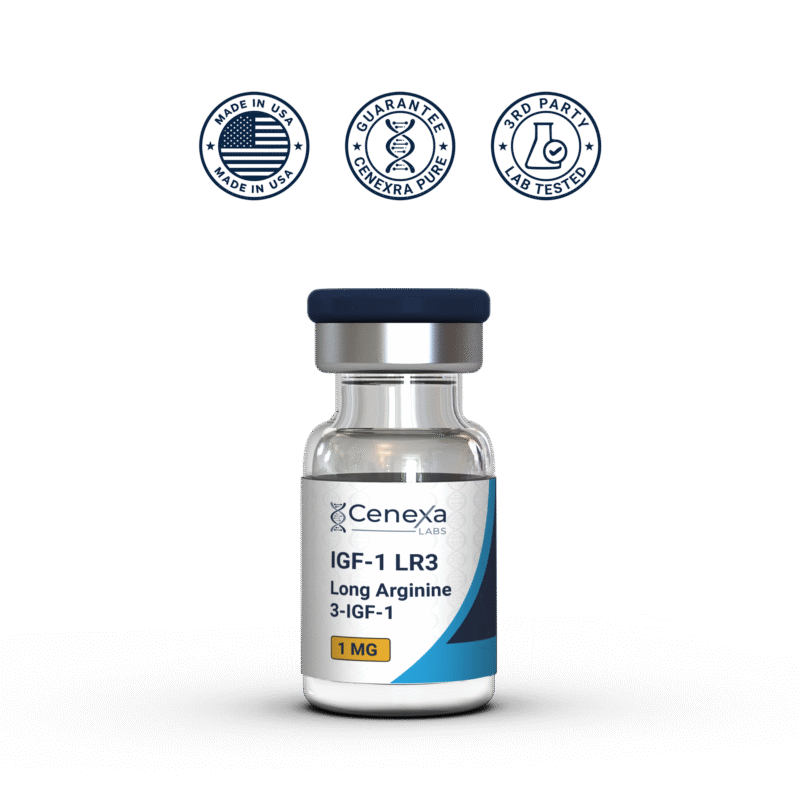 IGF-1 LR3 peptide vial – USA Made research grade
