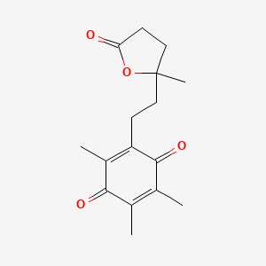Bronchogen AEDL tetrapeptide molecular structure showing Ala-Glu-Asp-Leu amino acid sequence
