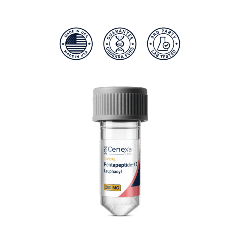 Pentapeptide-18 peptide powder – Leuphasyl topical research grade USA Made