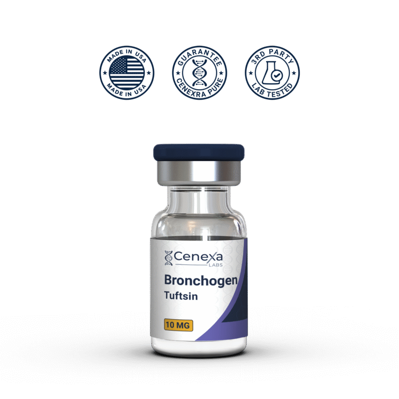 Bronchogen peptide vial AEDL lung research USA Made