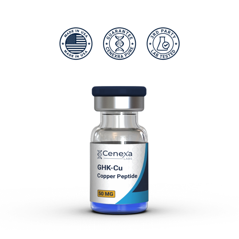 GHK-Cu peptide vial high-purity research grade USA made