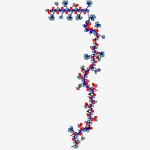 FOXO4-DRI molecular structure diagram showing D-retro-inverso senolytic peptide configuration